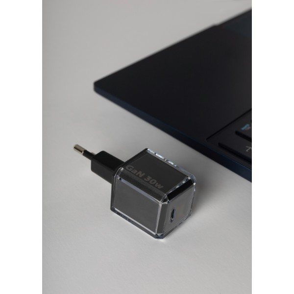 Фото - Мережевий зарядний пристрій Proove Pure GaN 30W (Type-C) black (WCPU30012201)